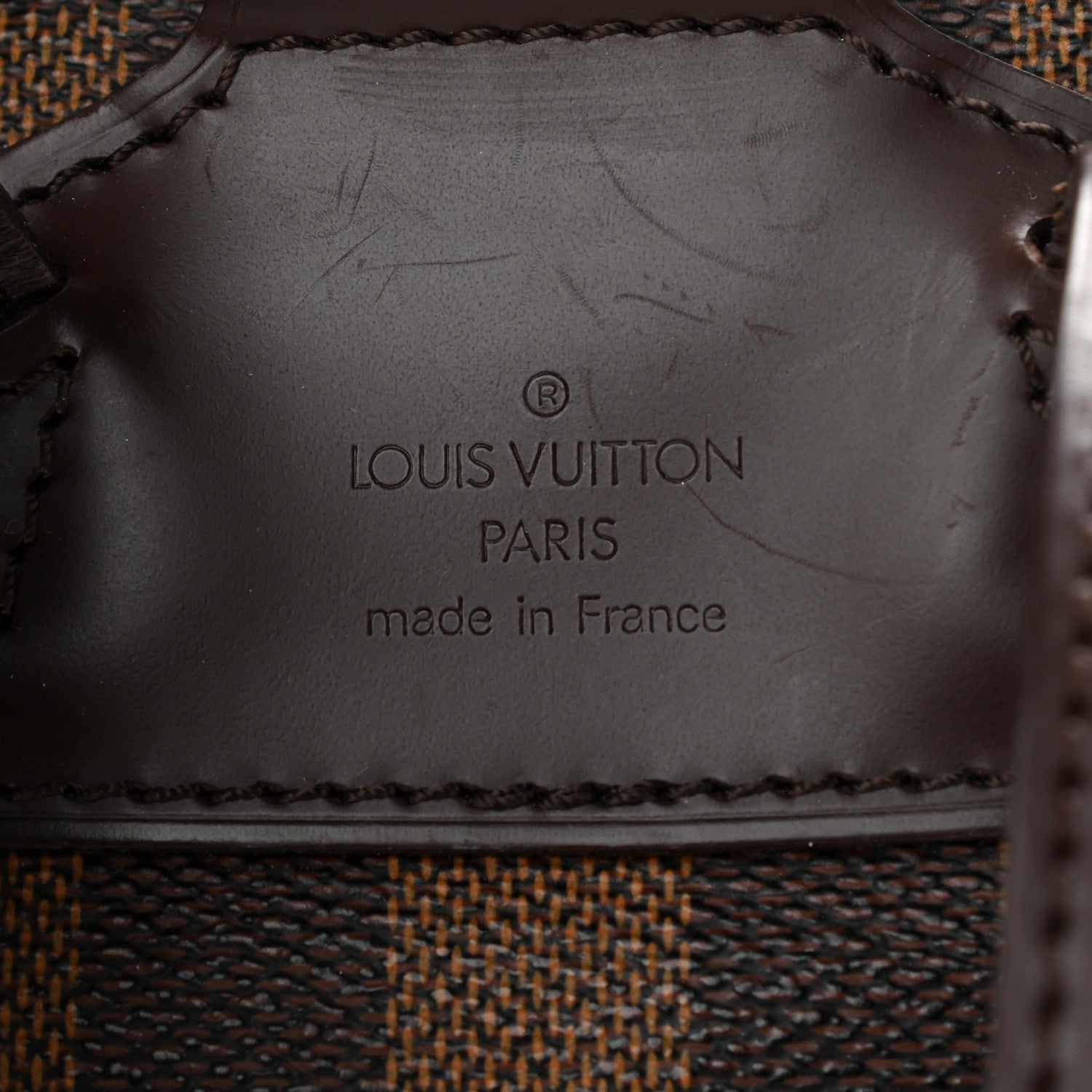 Louis Vuitton Damier Ebene Montsouris MM Backpack 5 of 9