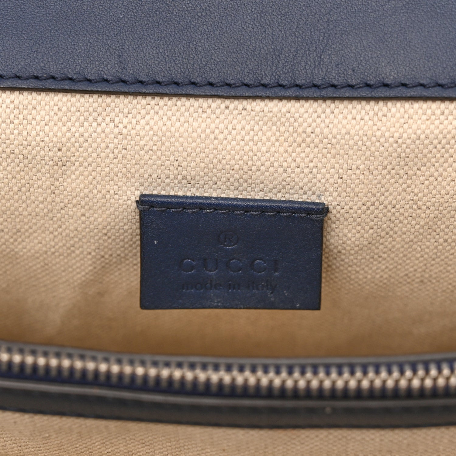 Gucci Calfskin Bee Embroidered Medium Dionysus Shoulder Bag White Blue Hibiscus Red 6 of 16