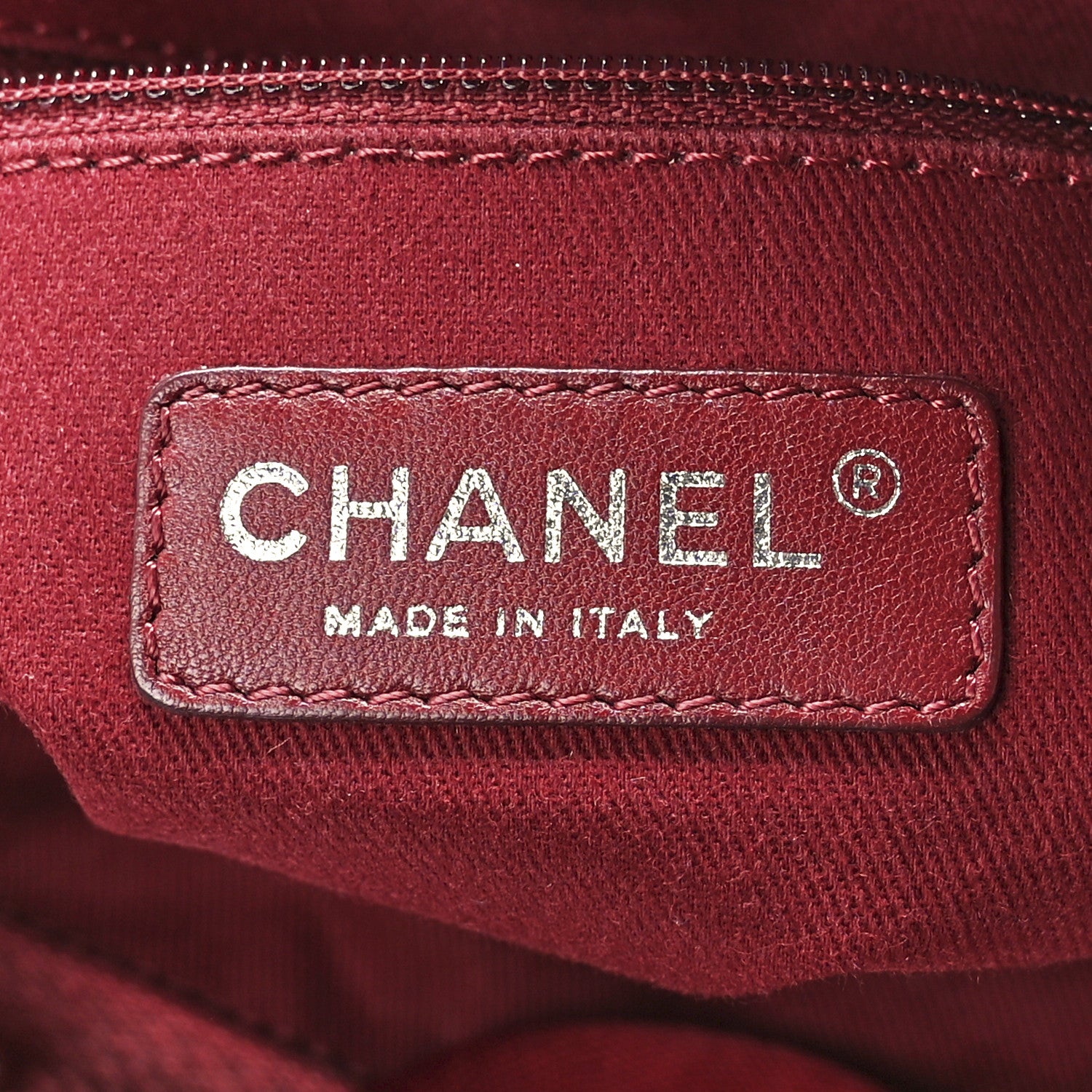 Chanel Canvas Mini Deauville Tote Red 6 of 11