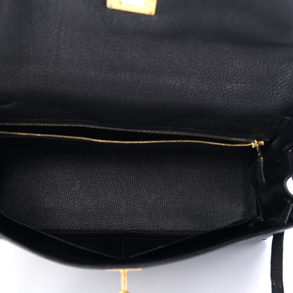 Hermes Togo Kelly Retourne 32 Black 4 of 15