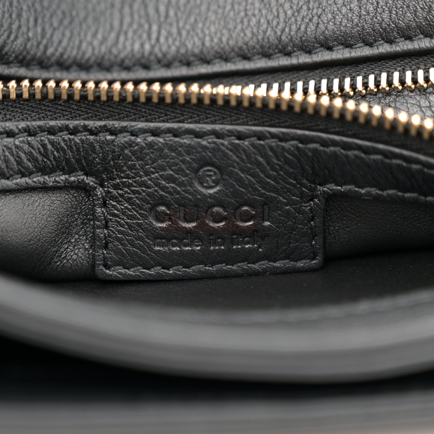 Gucci Roxy Calfskin Web Medium Studded Blondie Shoulder Flap Bag Black 6 of 11