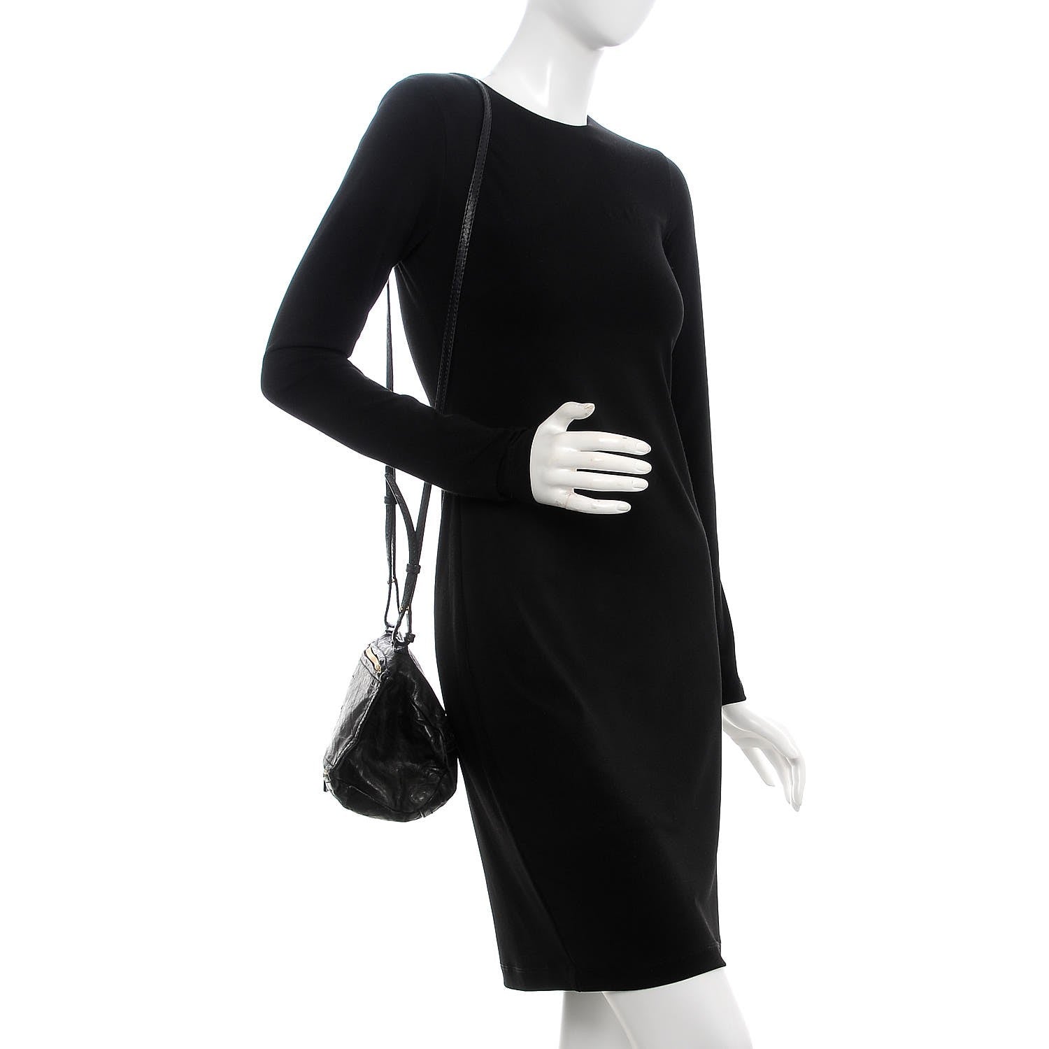 Givenchy Tumbled Sheepskin Mini Pandora Black 3 of 13