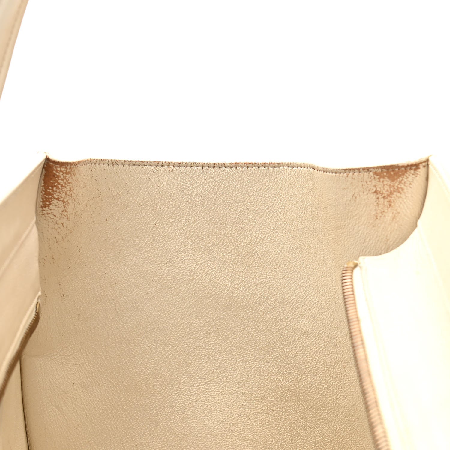 Celine Smooth Calfskin Mini Tri-Color Luggage White 20 of 31