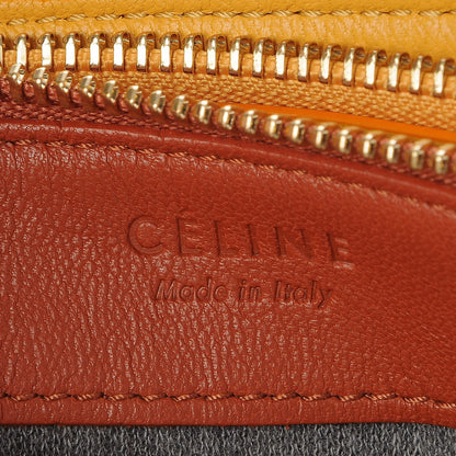 Celine Lambskin Small Multicolor Trio Crossbody Bag Antarctic 8 of 9