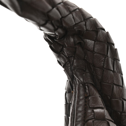Bottega Veneta Nappa Intrecciato Large Veneta Hobo Ebano 9 of 10