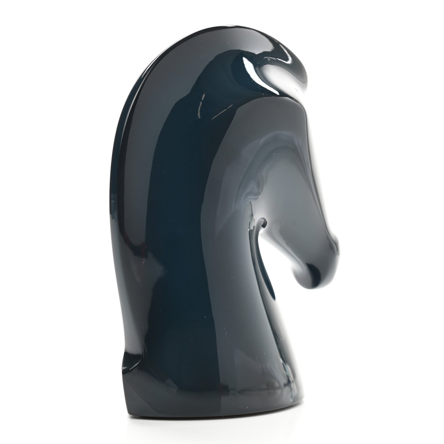 Hermes Porcelain Samarcande Paperweight Bleu Chrome 4 of 7