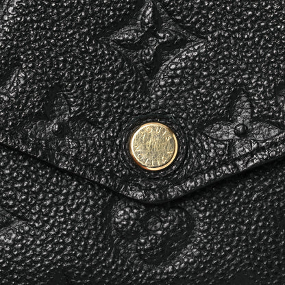 Louis Vuitton Empreinte Pochette Felicie Chain Wallet Black 17 of 19