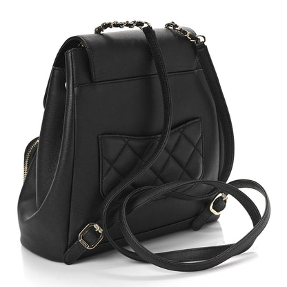 Chanel Caviar Quilted Business Affinity Backpack Black 3 of 9