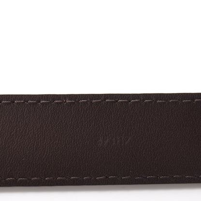Louis Vuitton Mini Damier Ebene 25mm LV Initiales Belt 80 32 8 of 8