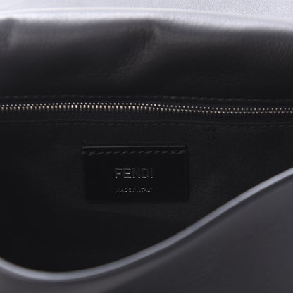 Fendi Nappa FF 1974 Embossed Mini Expandable Flap Bag Black 8 of 10
