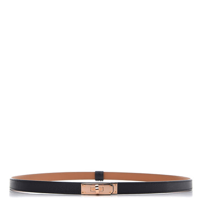 Hermes Epsom Kelly Belt Black 1 of 6