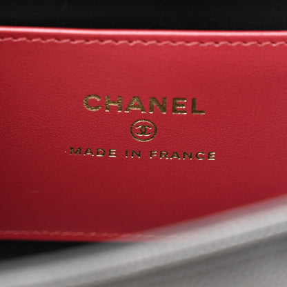 Chanel Shiny Caviar Mini Preppy Coco Shoulder Bag Black 6 of 11