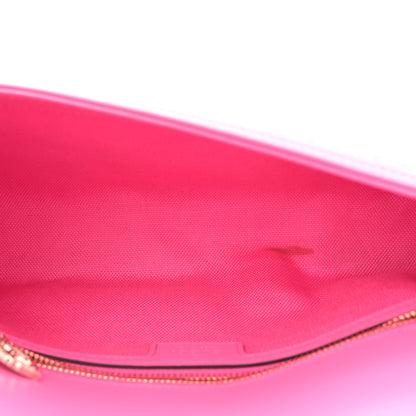 Gucci GG Monogram Textured Dollar Calfskin Small Luce Shoulder Bag Pink 5 of 12