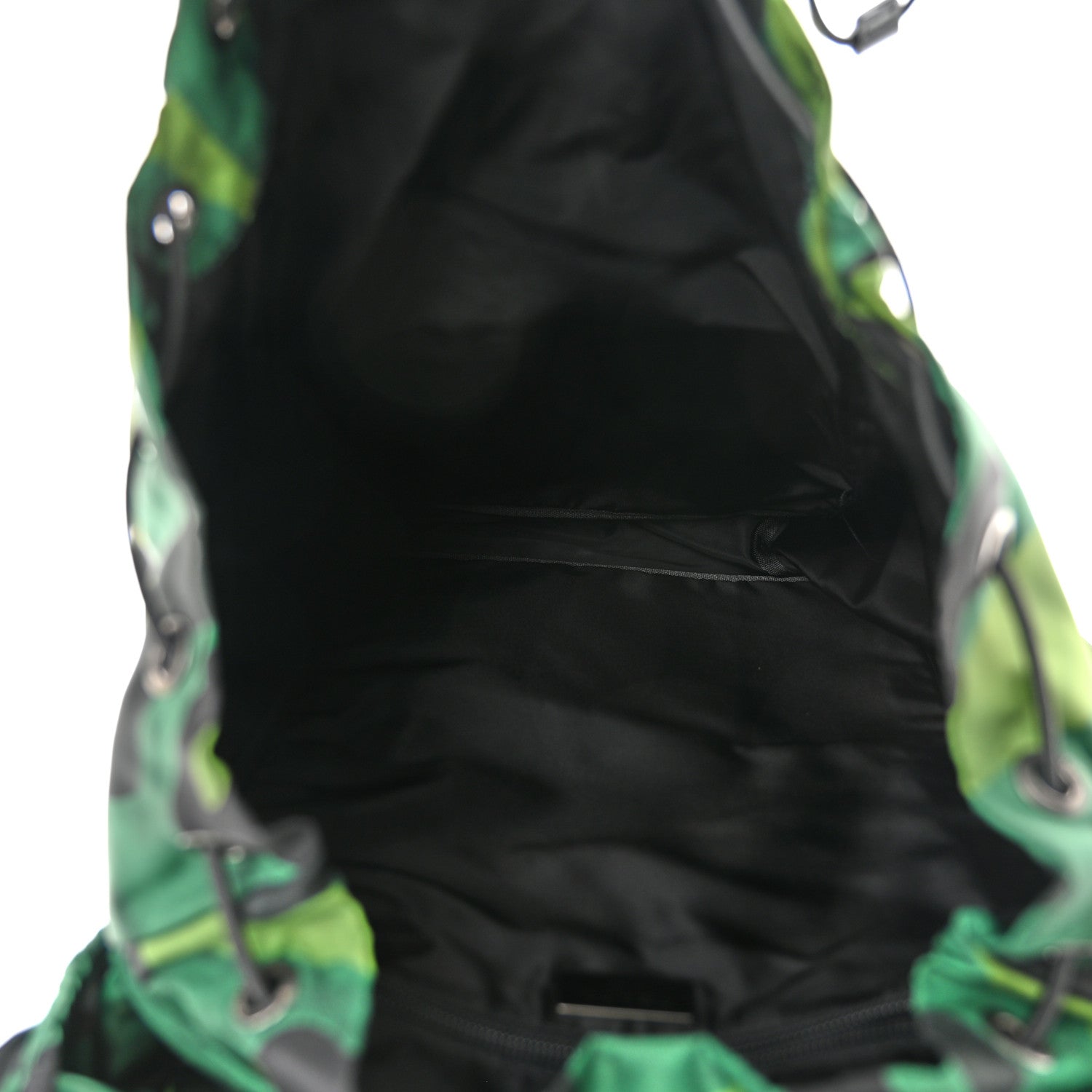 Prada Tessuto Nylon Camouflage Print Double Buckle Backpack Mimetico 5 of 9