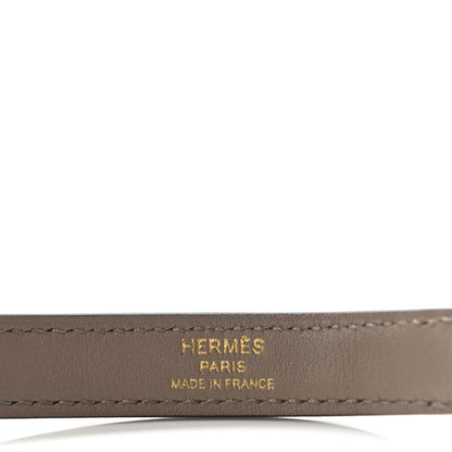 Hermes Swift 16mm Mini Dog Carres Bag Strap Gris Asphalte 5 of 6