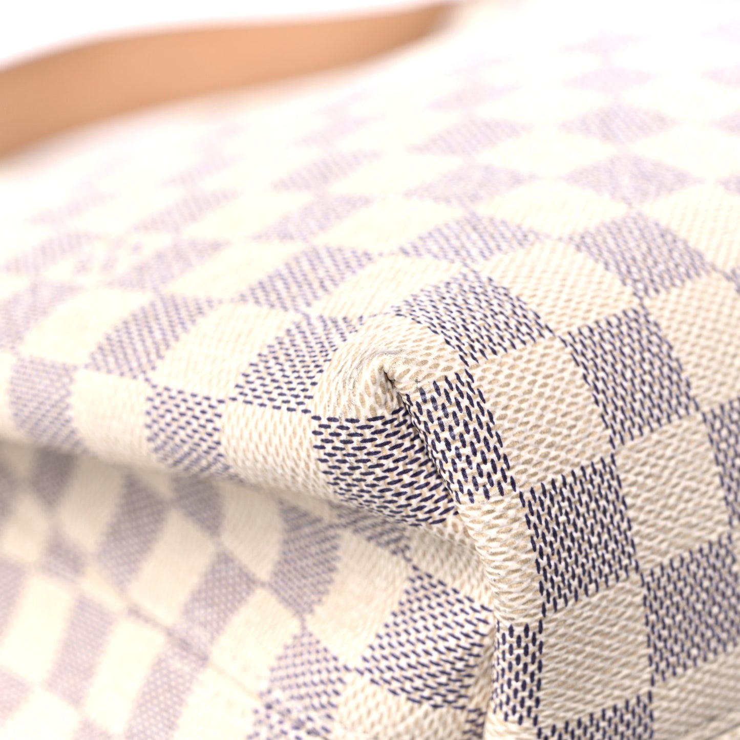 Damier Azur Graceful MM Rose Ballerine