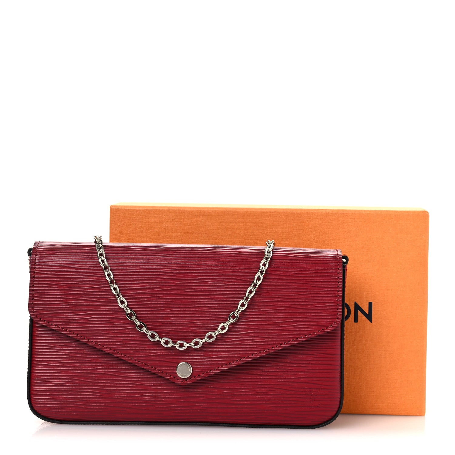 Louis Vuitton Epi Pochette Felicie Cherry Berry 12 of 12