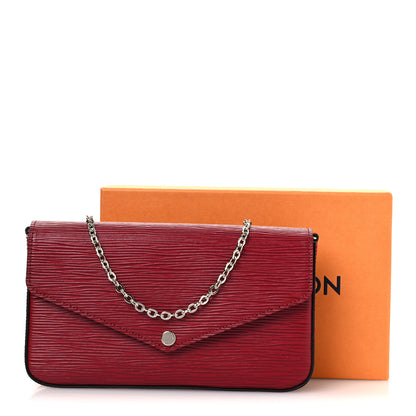 Louis Vuitton Epi Pochette Felicie Cherry Berry 12 of 12