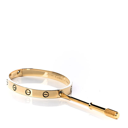 Cartier 18K Yellow Gold LOVE Bracelet 16 4 of 5