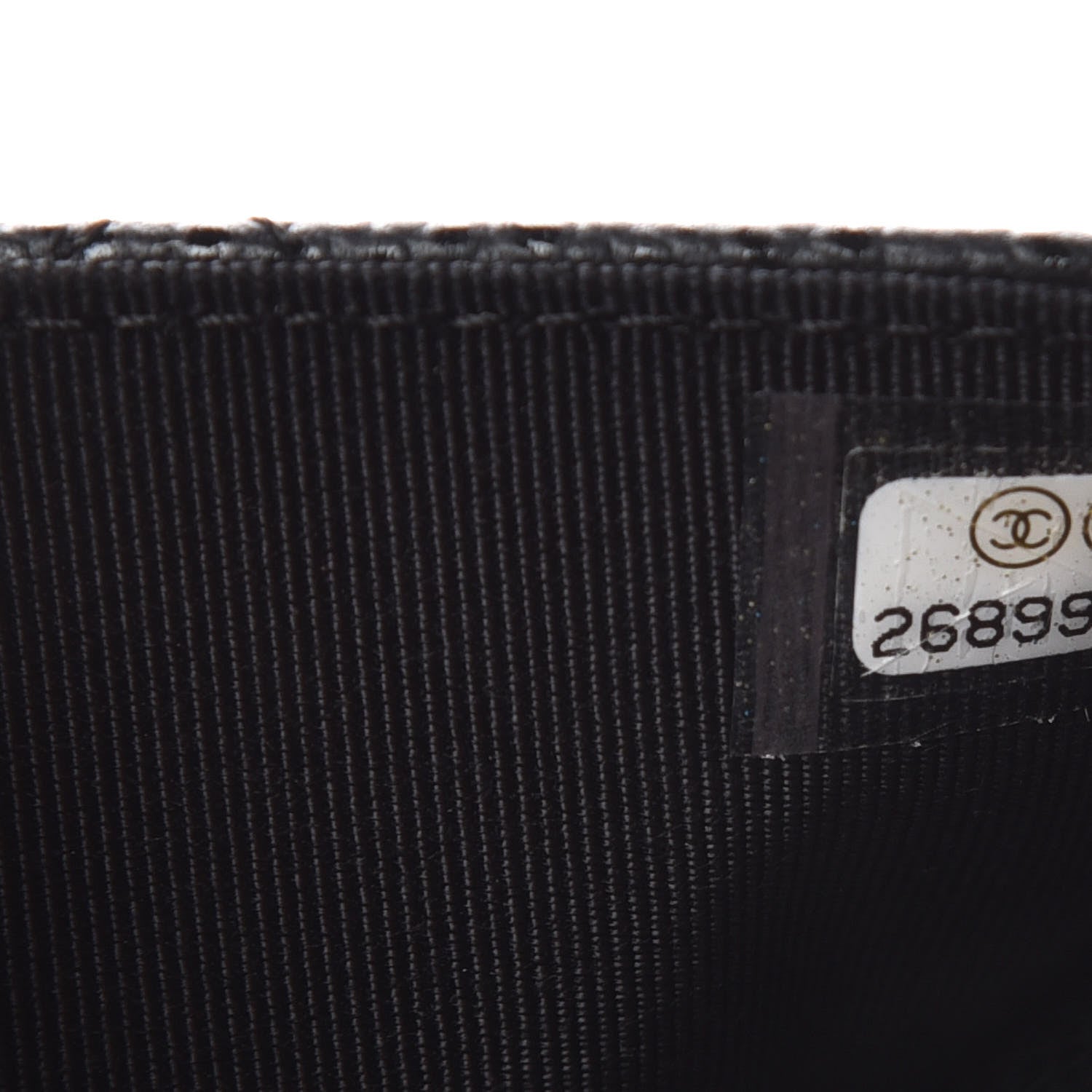 Chanel Caviar Quilted Wallet On Chain WOC Black 8 of 9