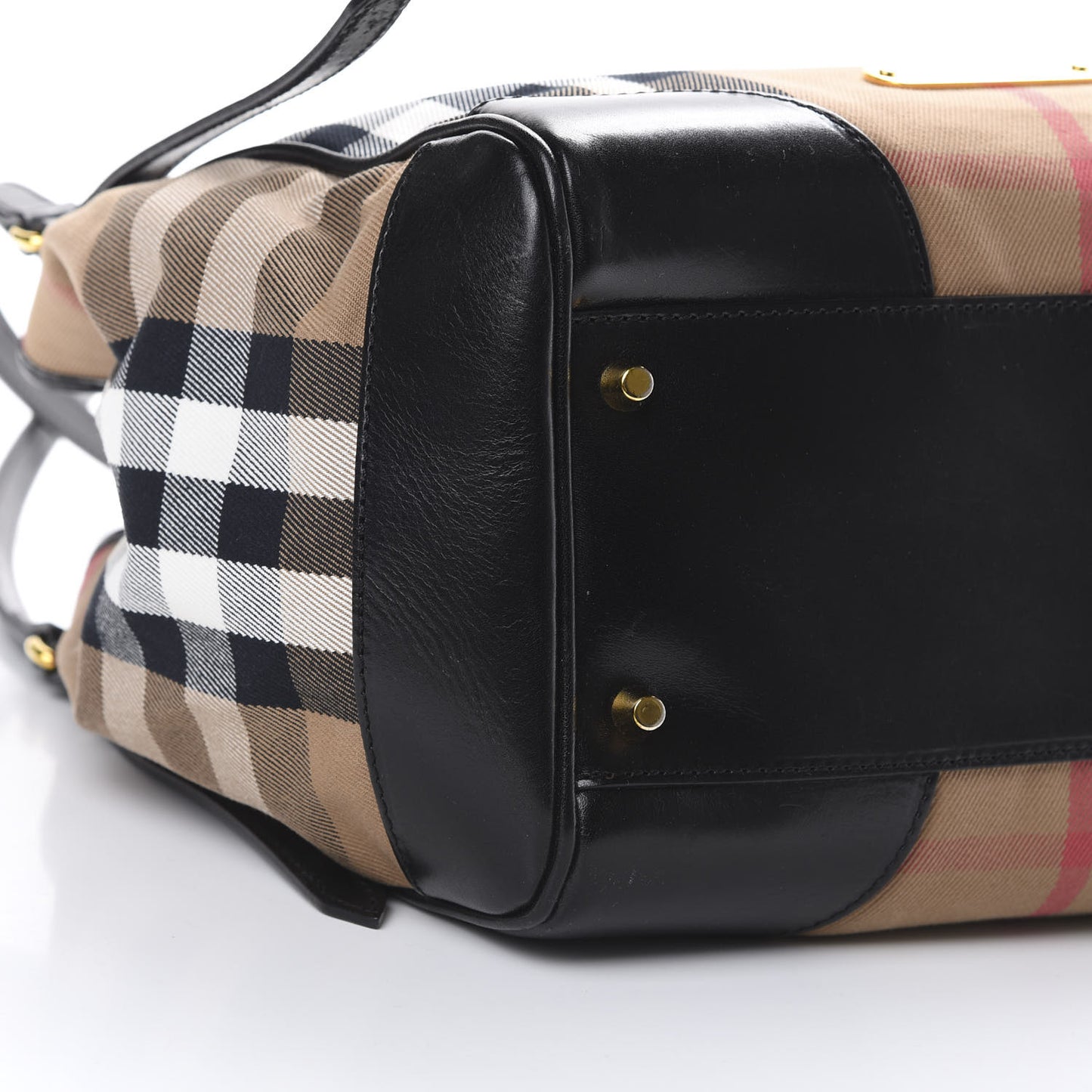 House Check Small Canterbury Tote Black