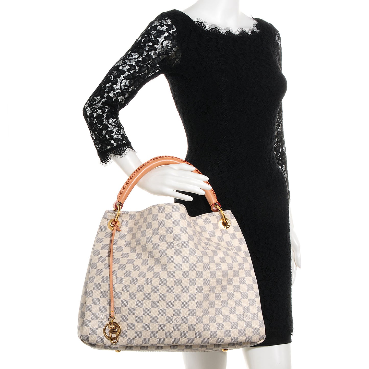 Damier Azur Artsy MM