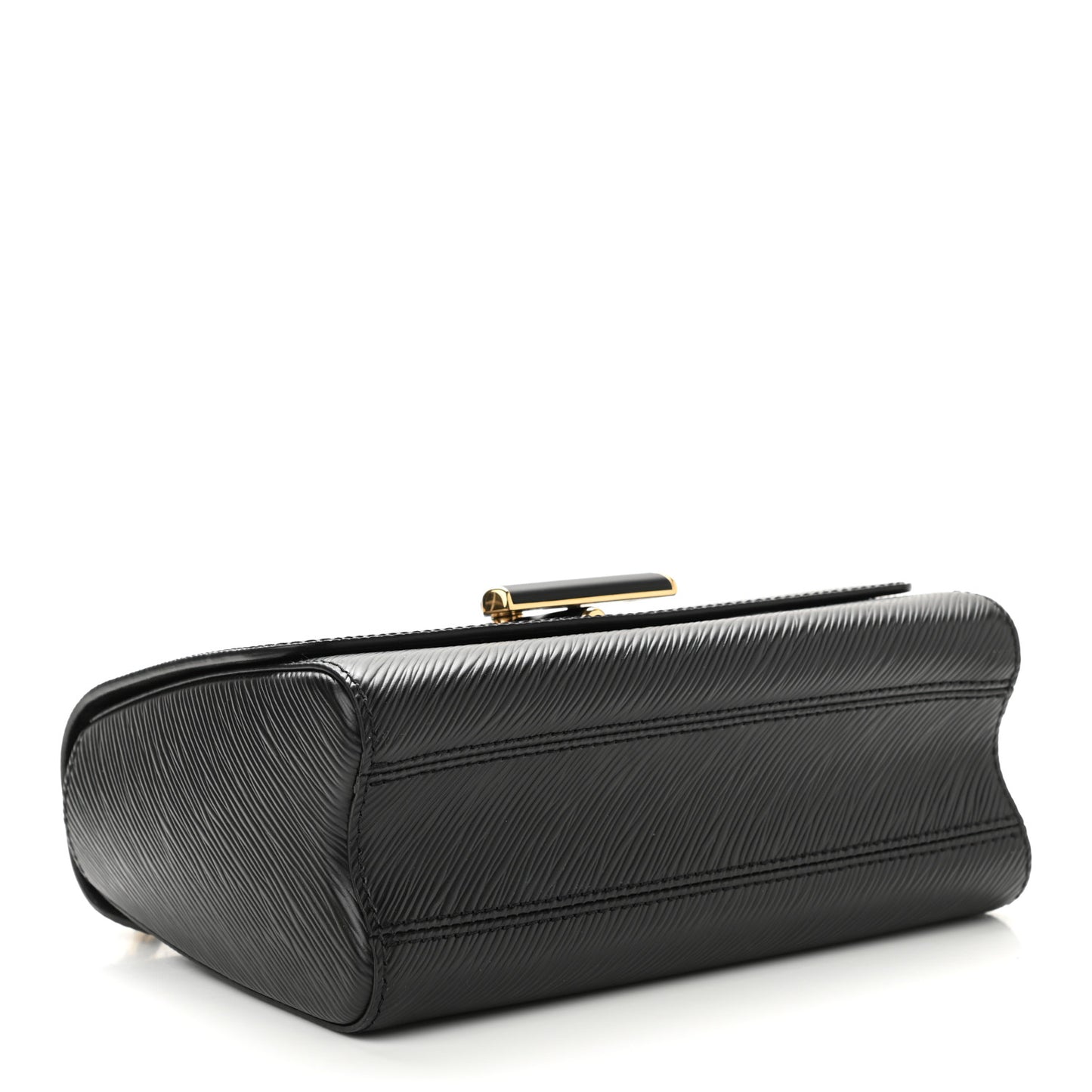 Epi Twist Shoulder Bag MM Matte Black Gold