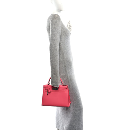 Hermes Epsom Kelly Sellier 28 Rose Azalee 2 of 12