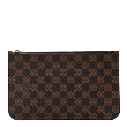 Louis Vuitton Damier Ebene Neverfull MM GM Pochette 1 of 9