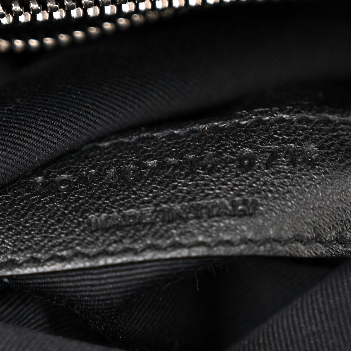Calfskin Y Quilted Monogram Medium Loulou Chain Satchel Black