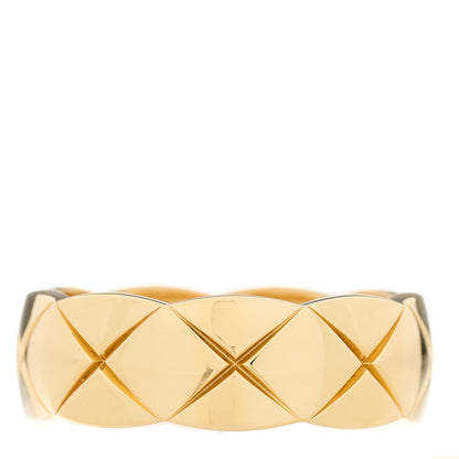 Chanel 18K Yellow Gold Small Coco Crush Ring 53 6.25 3 of 7