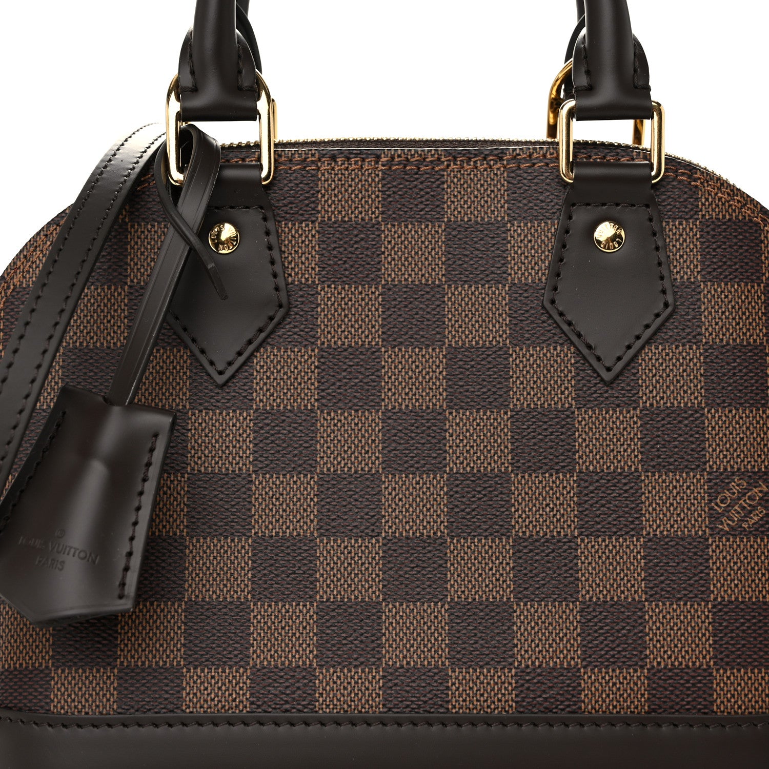 Louis Vuitton Damier Ebene Alma BB 7 of 9
