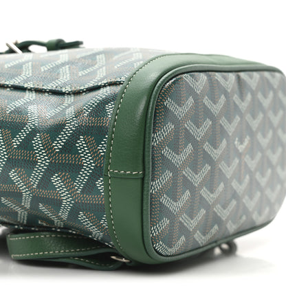 Goyard Goyardine Calfskin Mini Alpin Backpack Green 8 of 9