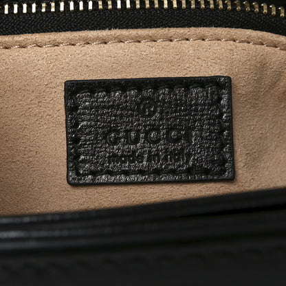 Gucci Azalea Calfskin Horsebit 1955 Shoulder Bag Black 6 of 10