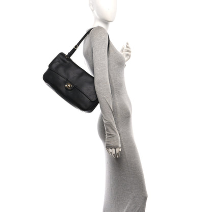 Chanel Grained Calfskin Small Souplissimo Maxi Flap Black 3 of 21