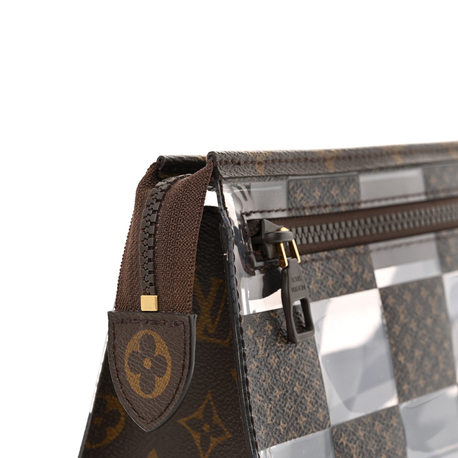 Louis Vuitton PVC Monogram Chess Standing Pouch 7 of 12