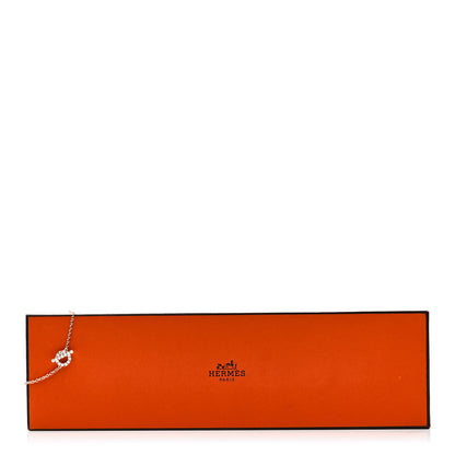 Hermes 18K Rose Gold Diamond Finesse Bracelet SH 4 of 4