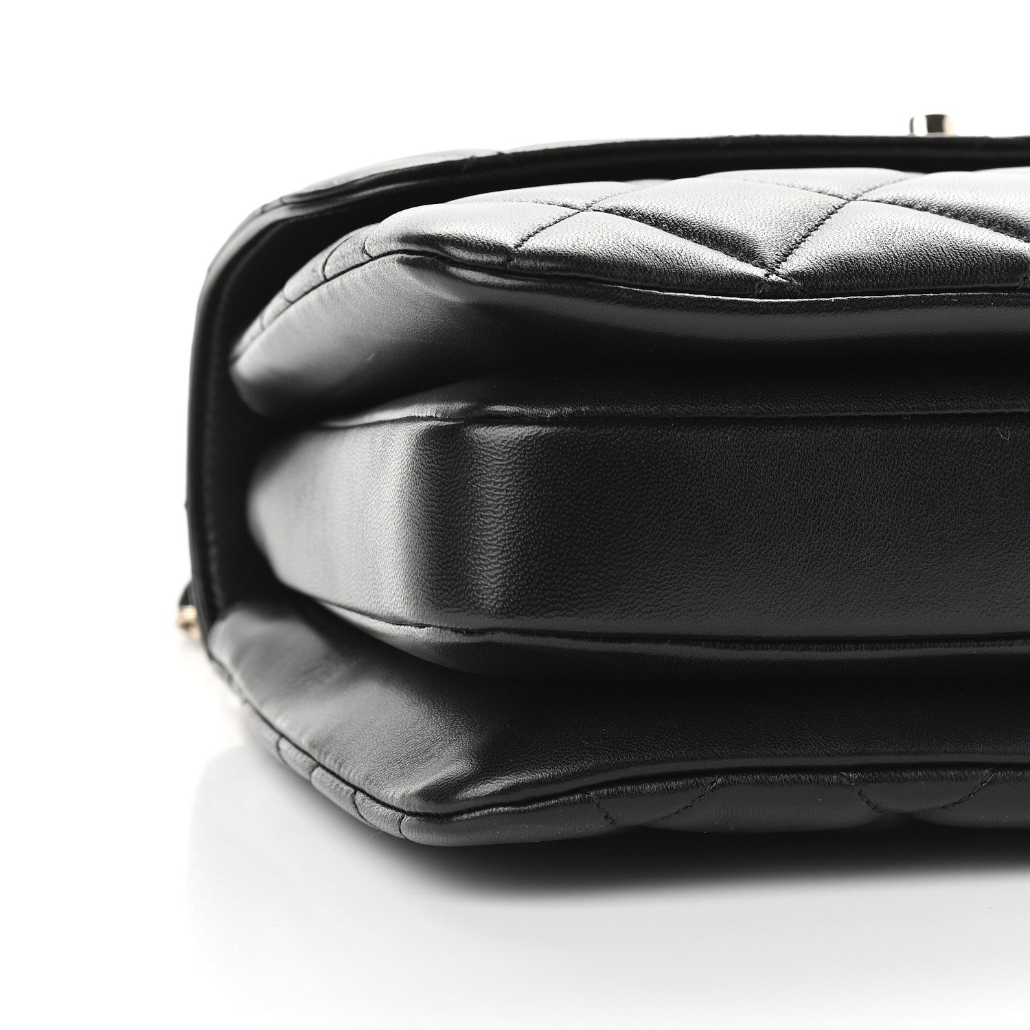 Chanel Lambskin Quilted Small Trendy CC Dual Handle Flap Bag Black 7 of 8