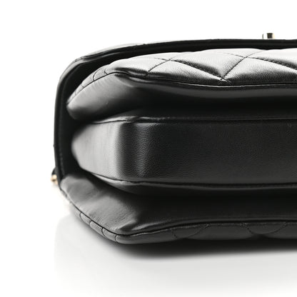 Chanel Lambskin Quilted Small Trendy CC Dual Handle Flap Bag Black 7 of 8