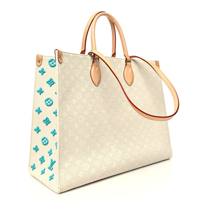 Louis Vuitton Jacquard Monogram Miami Onthego GM 3 of 11