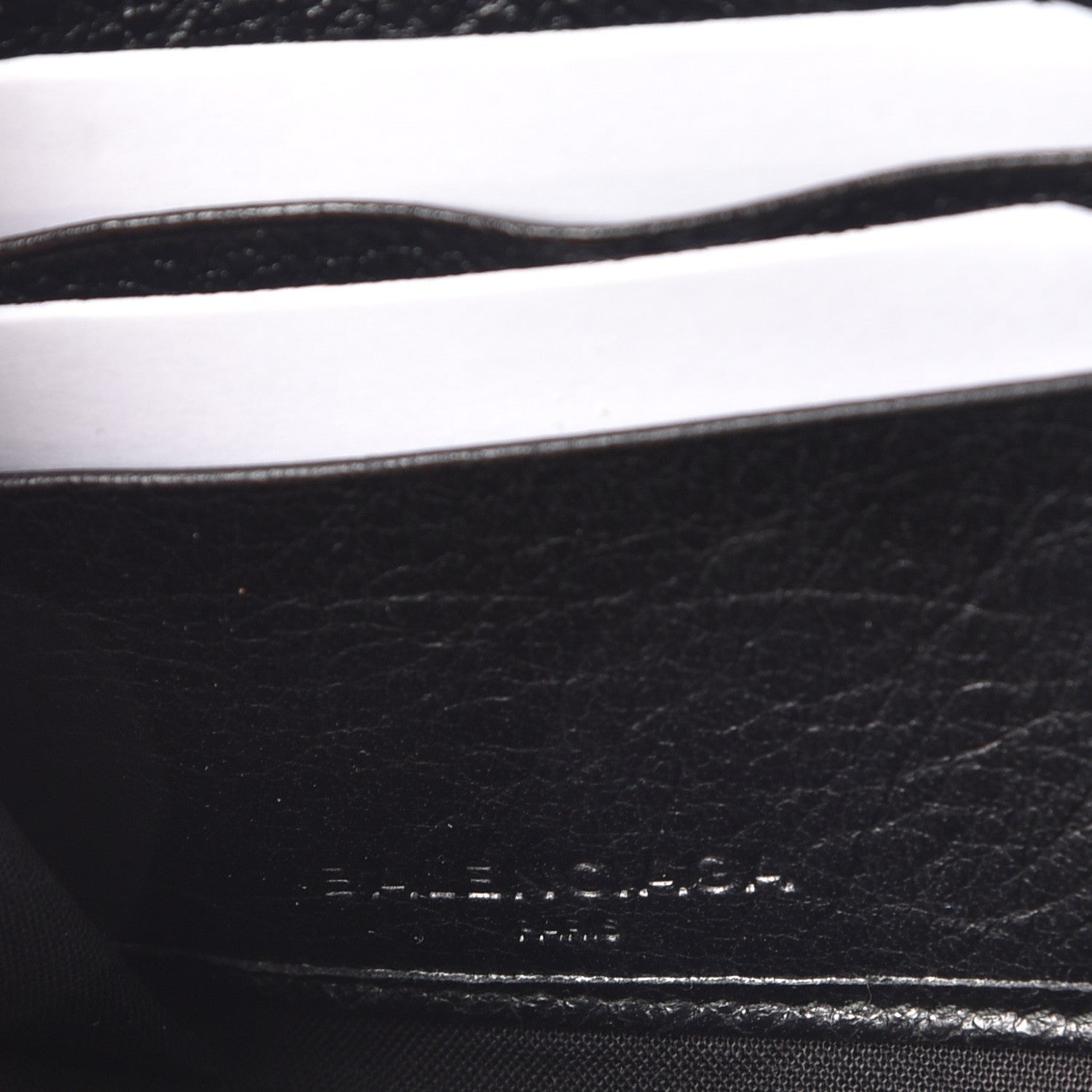 Balenciaga Agneau Classic Silver Hardware Continental Zip Around Wallet Black 6 of 8