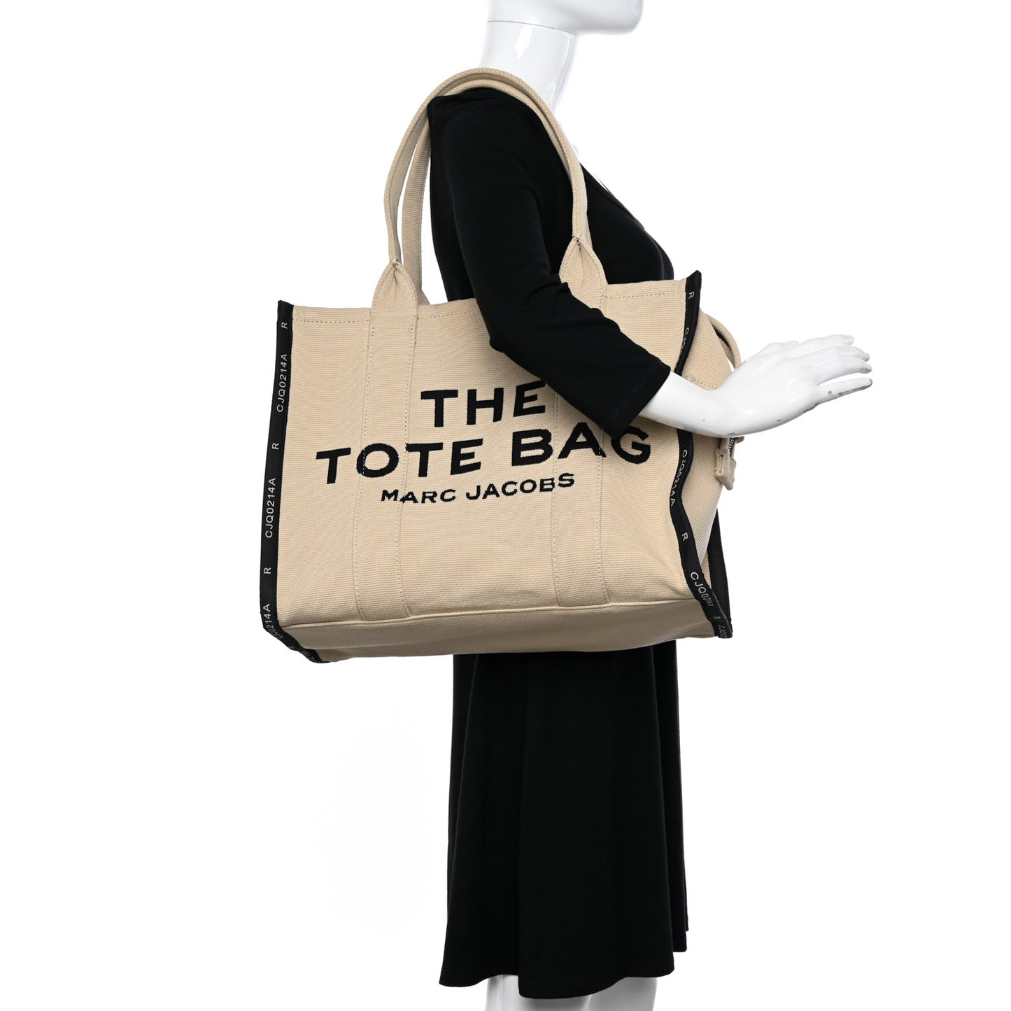 Jacquard Large The Traveler Tote Bag Warm Sand