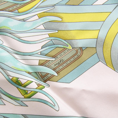 Hermes Silk Sangles de Phoebus Scarf 90 3 of 6