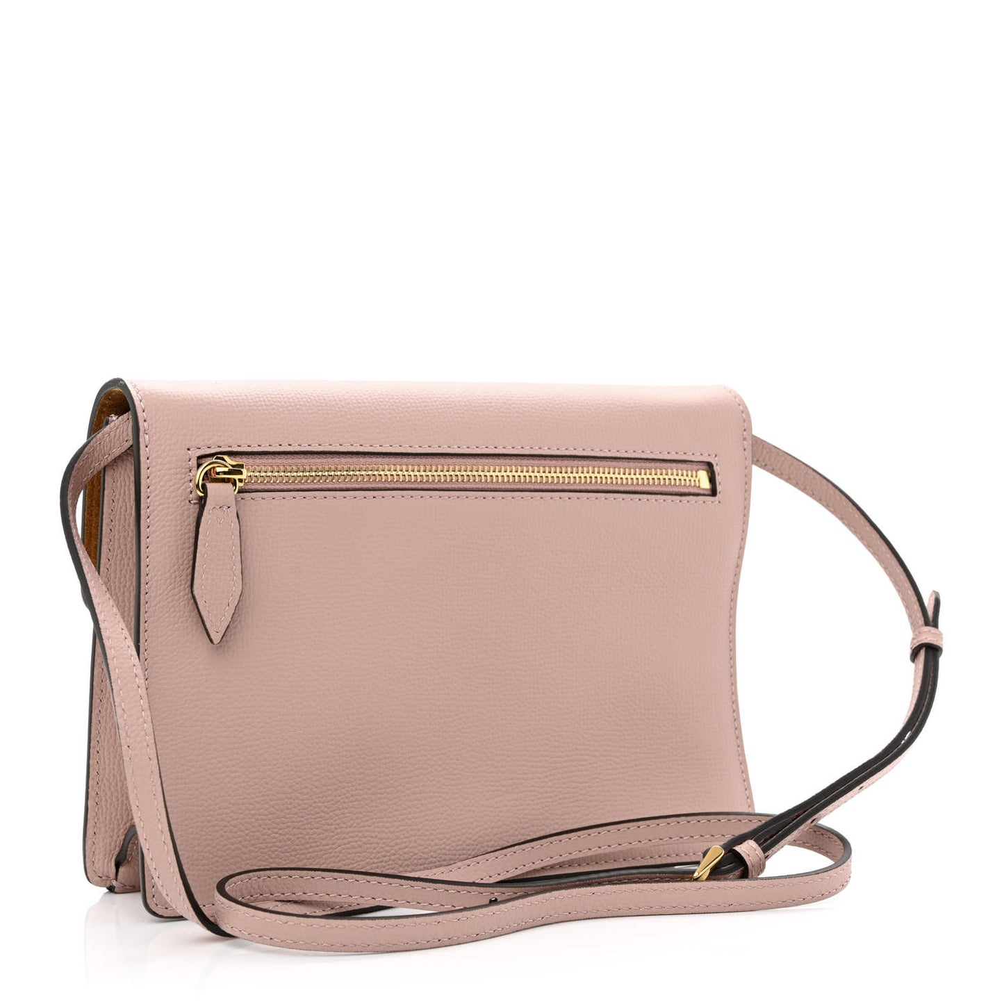 Derby Calfskin House Check Small Macken Crossbody Bag Pale Orchid