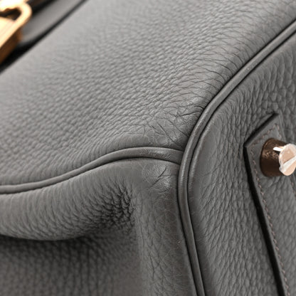 Hermes Togo Birkin 35 Etain 10 of 14