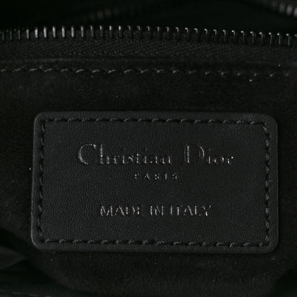 Christian Dior Ultra Matte Calfskin Cannage Small My ABCDior Lady Dior Black 6 of 10