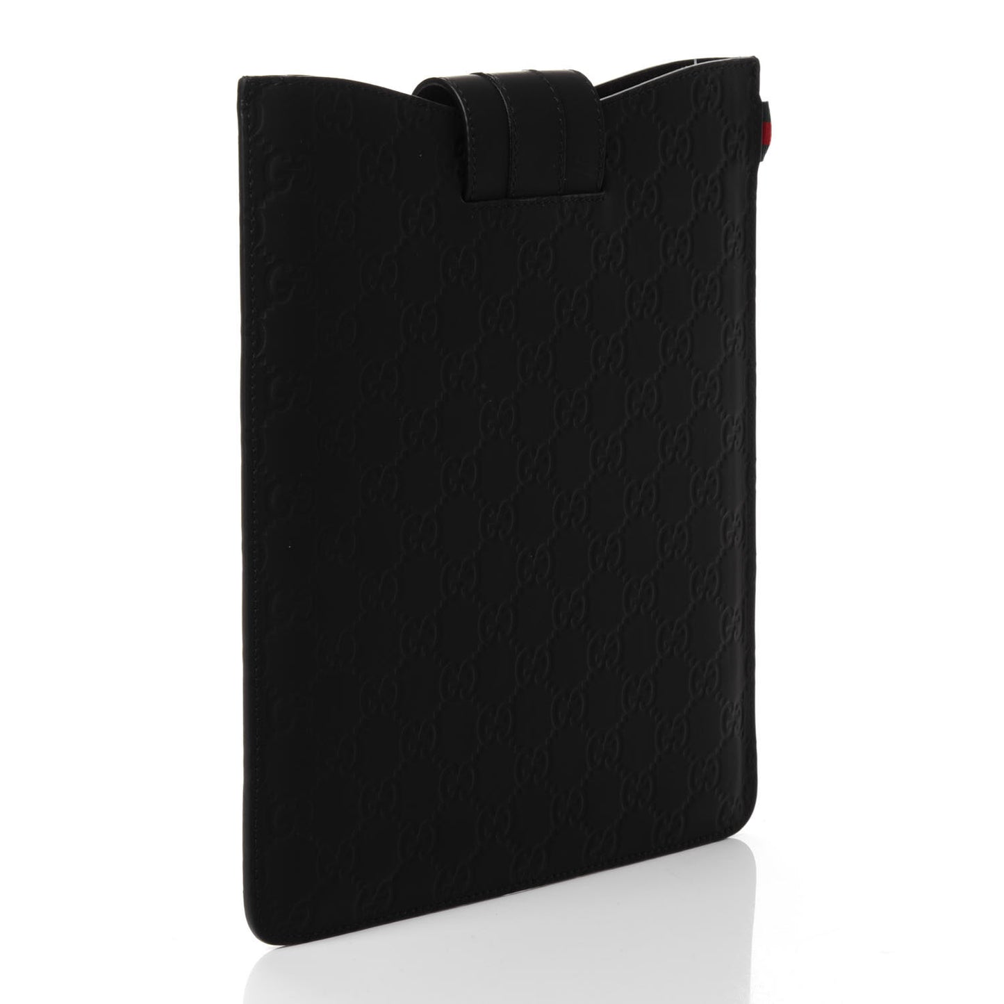 Rubber Guccissima iPad Case Black