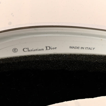 Christian Dior Mirrored DiorClub1 Sun Visor Silver 7 of 8