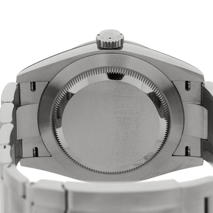 Rolex Stainless Steel 41mm Oyster Perpetual Watch Green 134300 4 of 5