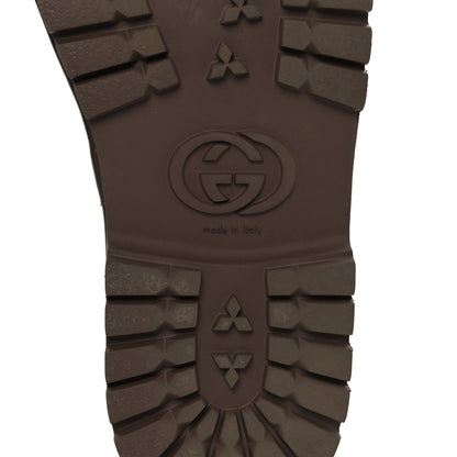 Gucci GG Supreme Monogram Miro Soft Calfskin Men's Horsebit Slippers 10 Beige Ebony New Acero 15 of 20